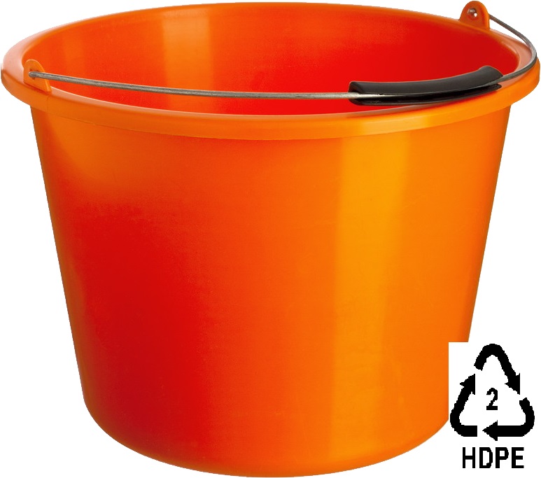 Plastic, Bucket (HDPE)